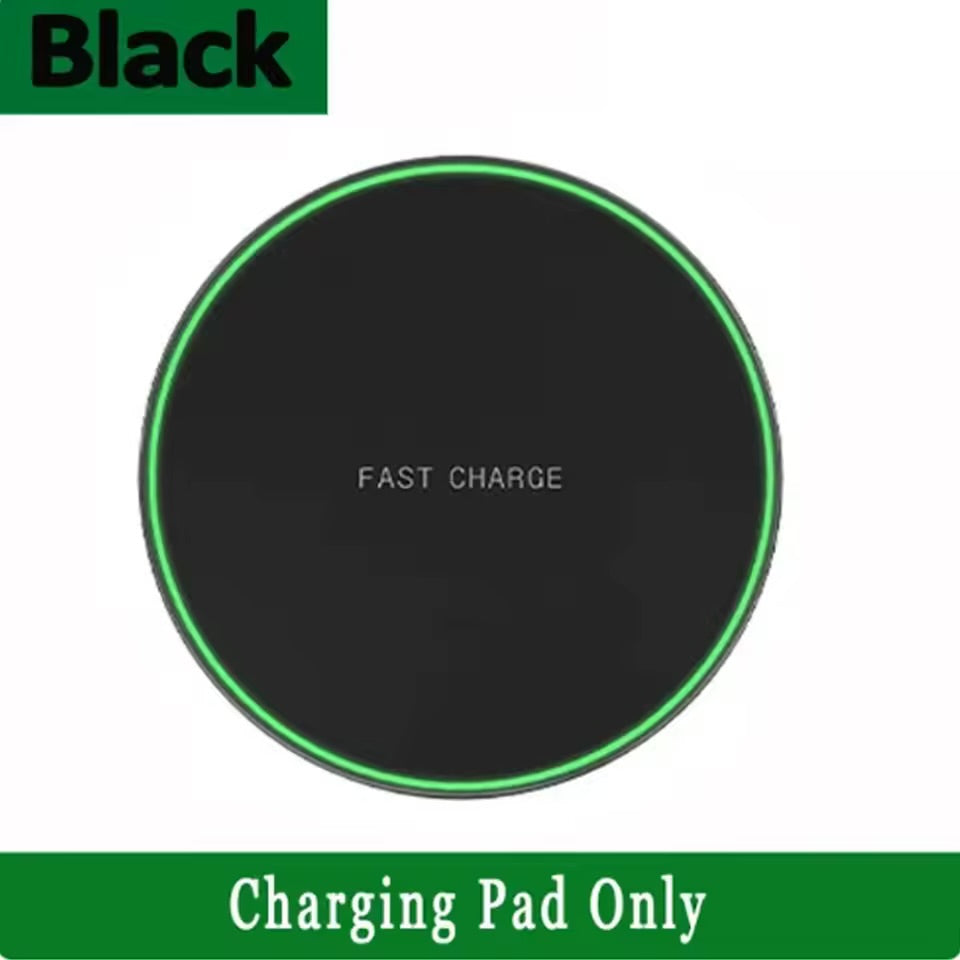 Wireless Charging Pad & Cable Organizer Bundle